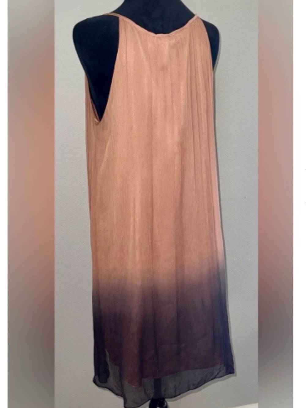 Ombre Tie-Waist Midi Dress - Picture 3 of 13